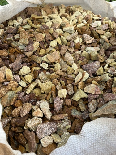 Златолит персиковый декоративная каменная крошка купить в Сибае