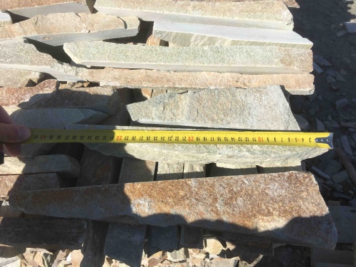 Горбушка златолит золотистый для облицовки купить в Сибае