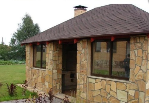 Плитняк златолит жёлтый золотистый для фасада 1,5-3см купить в Сибае