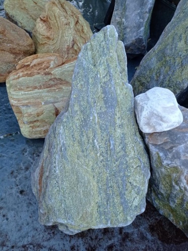 Златолит жёлтый, жёлто-зелёный глыбки и валуны для ланшафтного дизайна купить в Сибае