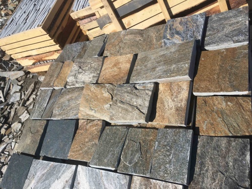 Плитка пилёная златолит Уральский для фасада купить в Сибае