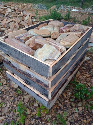 Златолит жёлтый, жёлто-зелёный глыбки и валуны для ланшафтного дизайна купить в Сибае