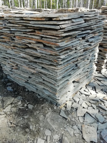 Плитняк златолит Уральский для цоколя, отмостки купить в Сибае